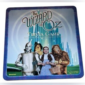 1999 ‘THE WIZARD OF OZ’ TRIVIA GAME TIN VINTAGE COLLECTIBLE